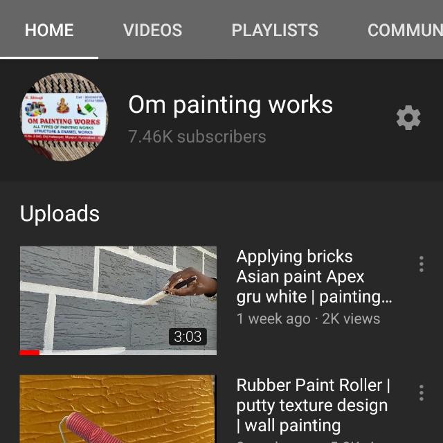 om painting works