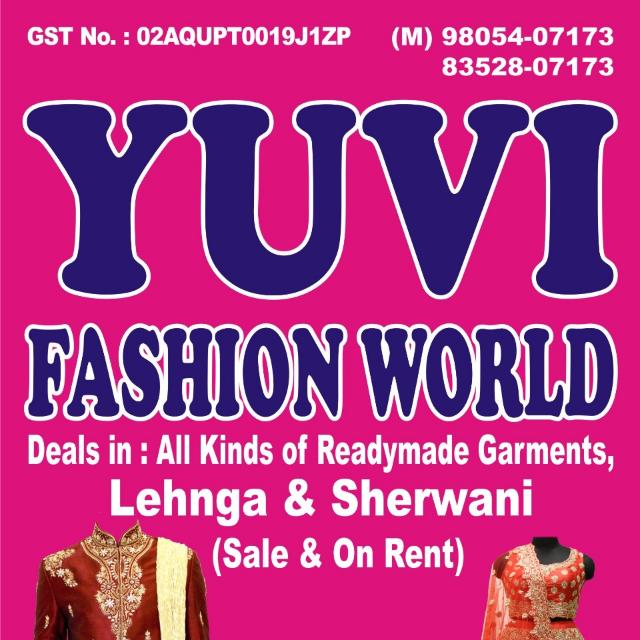 Yuvi Fashion World 👔🧥👚👕👖