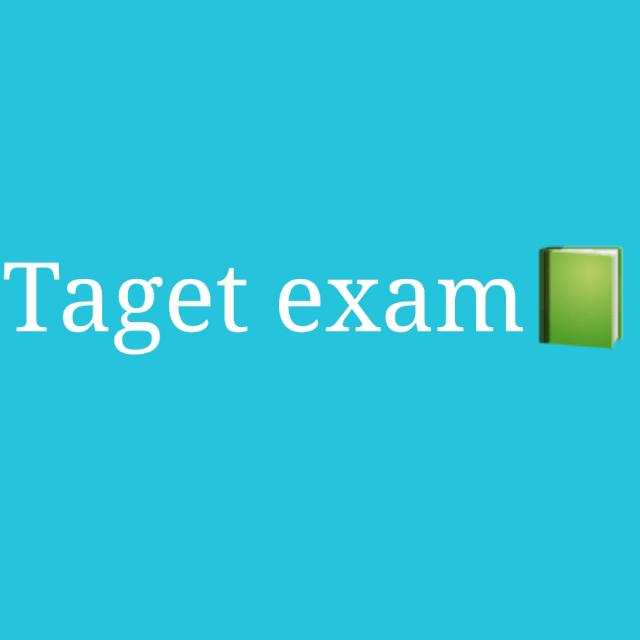 Target exam📚📚📚📚📚