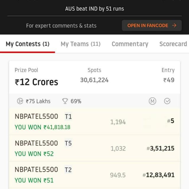 DREAM 11 Allrounder