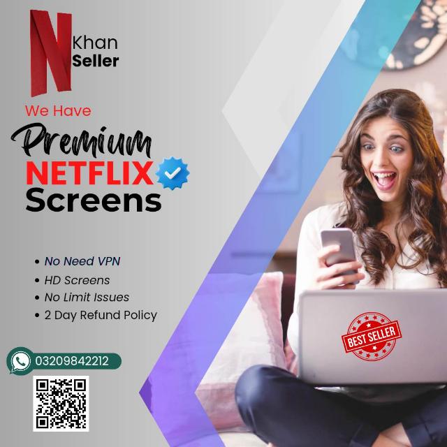 Premium Netflix Members 👥